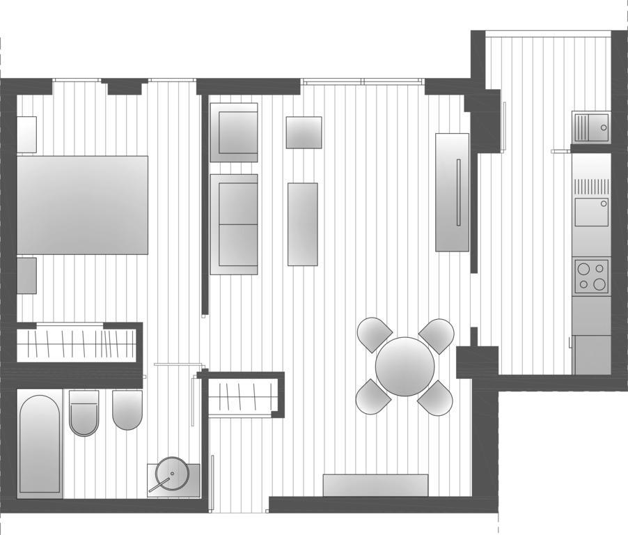 Apartup Concorde Валенсія Екстер'єр фото